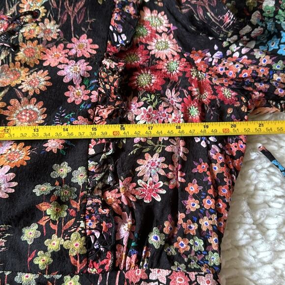 Ted Baker Hendria Mini Dress Bohemian Floral Girly Summer Flowy Fun ST5 - Picture 7 of 15